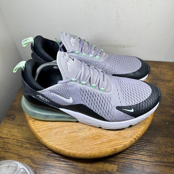 Nike Air Max 270 Mens Atmosphere Grey Fresh Mint CJ0520-001 Size 15 Shoes